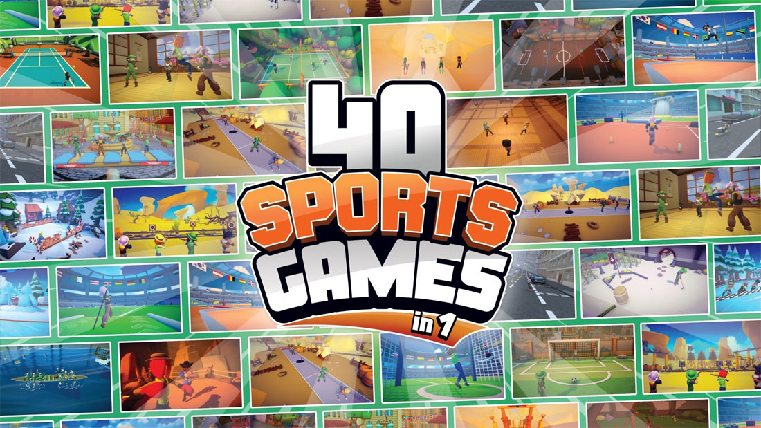 40 Sports Games in 1 PS5 hra