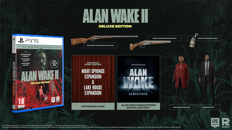 Alan Wake 2 Deluxe Edition hra na Playstation 5