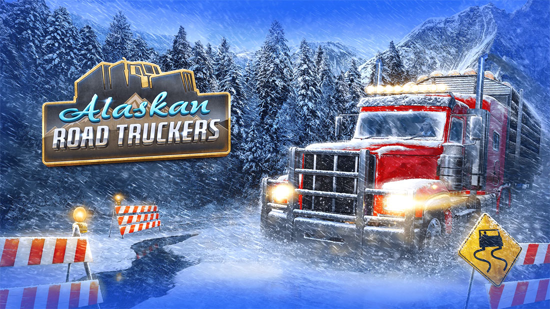 simulátor řidiče kamionu PS5 hra Alaskan Road Truckers simulátor řidiče kamionu PS5 hra Alaskan Road Truckers