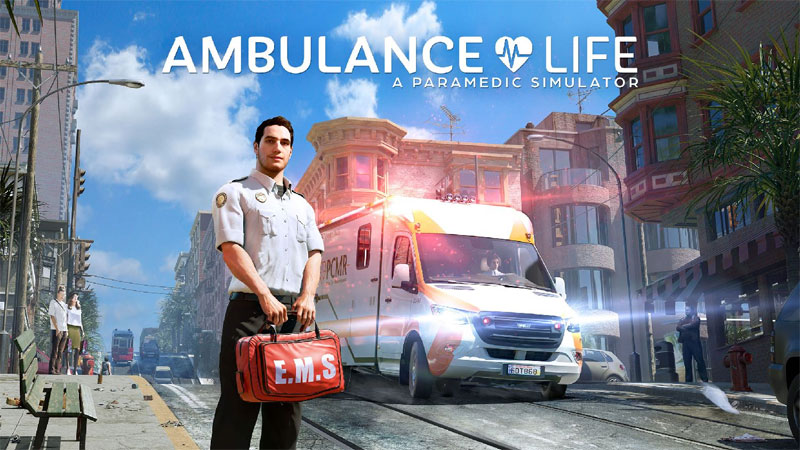 Ambulance Life Paramedic Simulator hra na Playstation 5 Ambulance Life Paramedic Simulator hra na Playstation 5