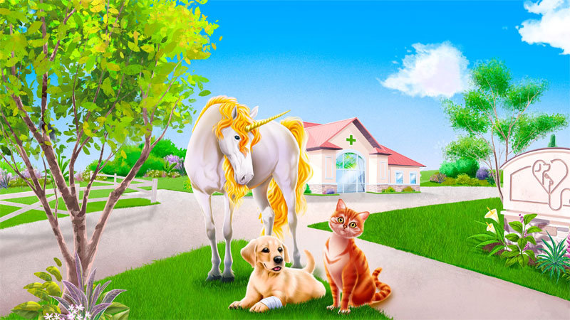 Animal Hospital dětská hra na Playstation 4