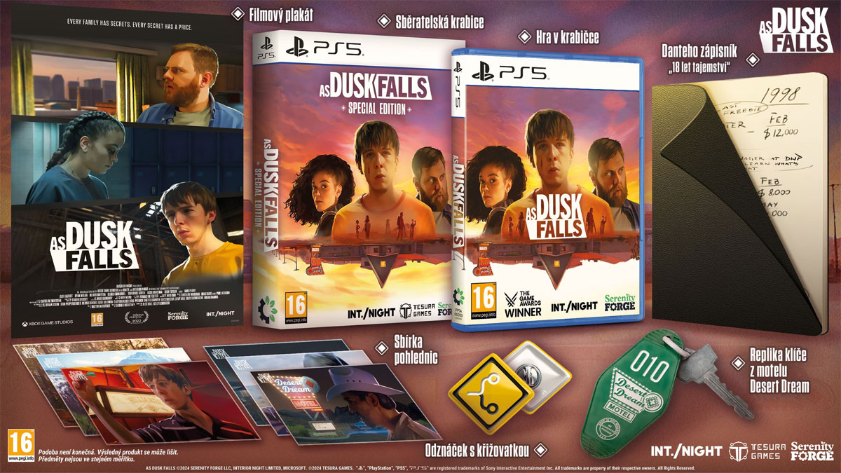 As Dusk Fall PS5 hra v češtině