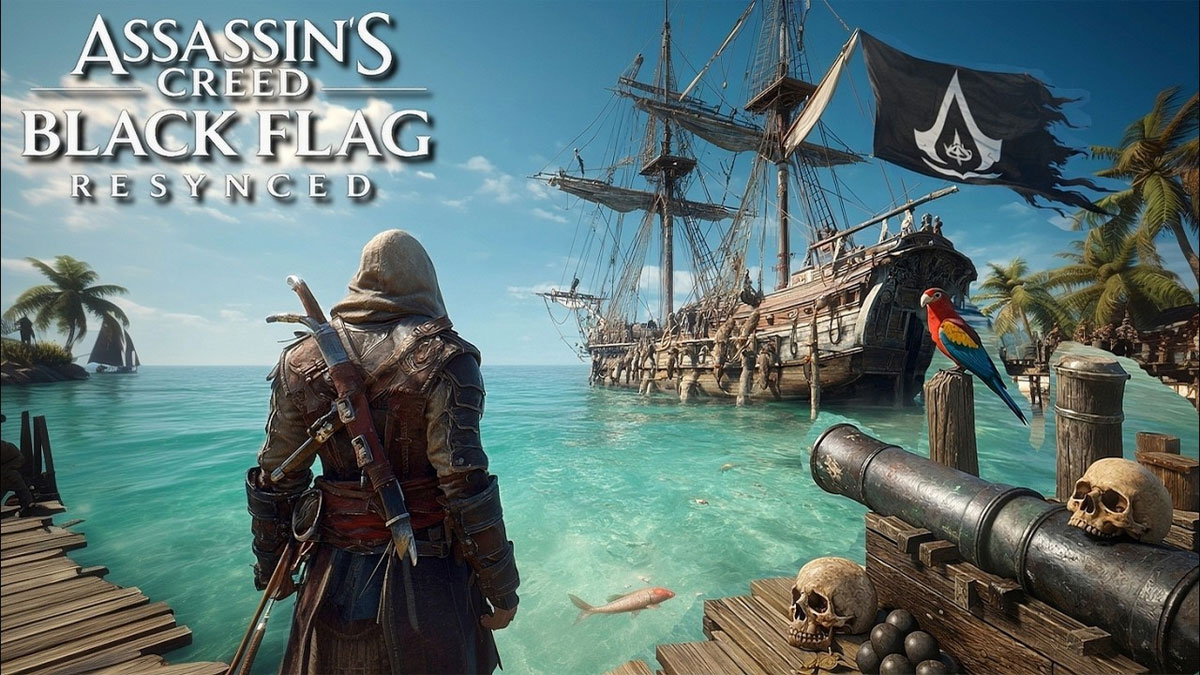 Assassin’s Creed Black Flag Resynced PS5 hra