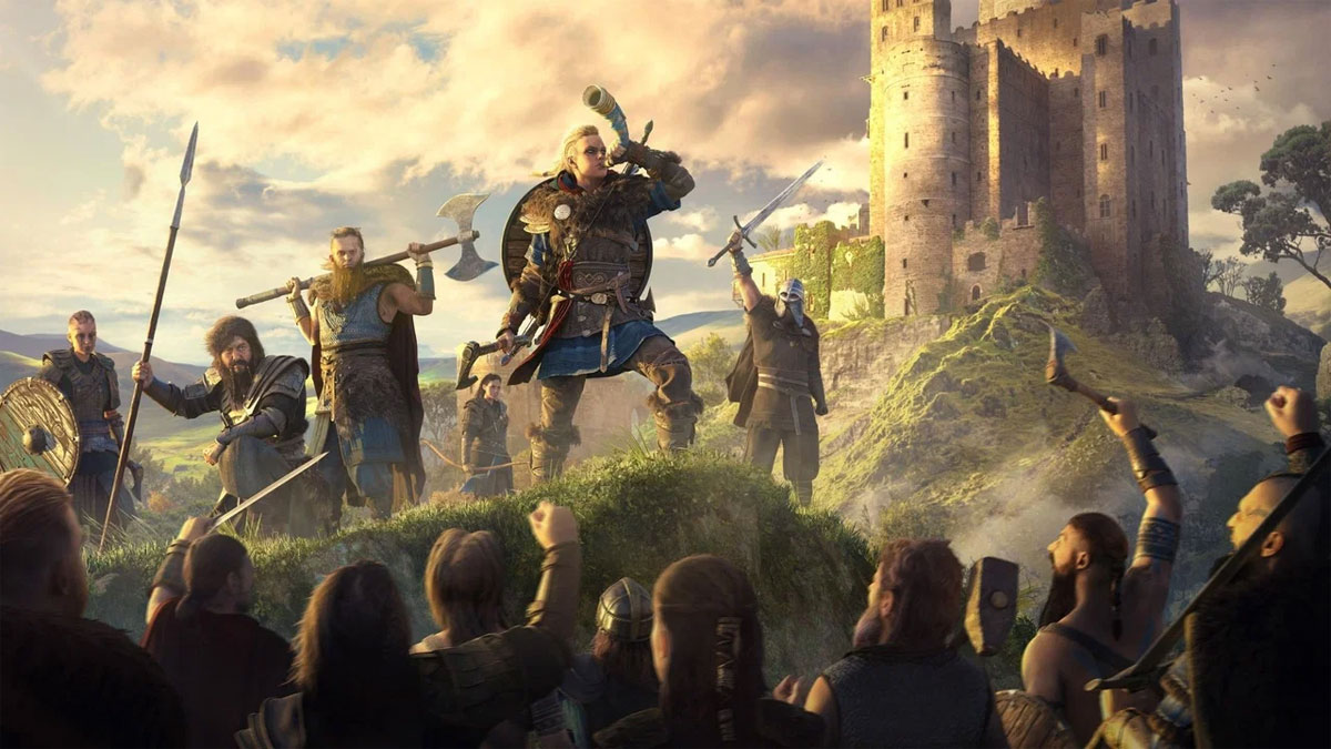 Assassins Creed Valhalla Playstation 5 akční rubačka s vikingy Assassins Creed Valhalla PS5 hra