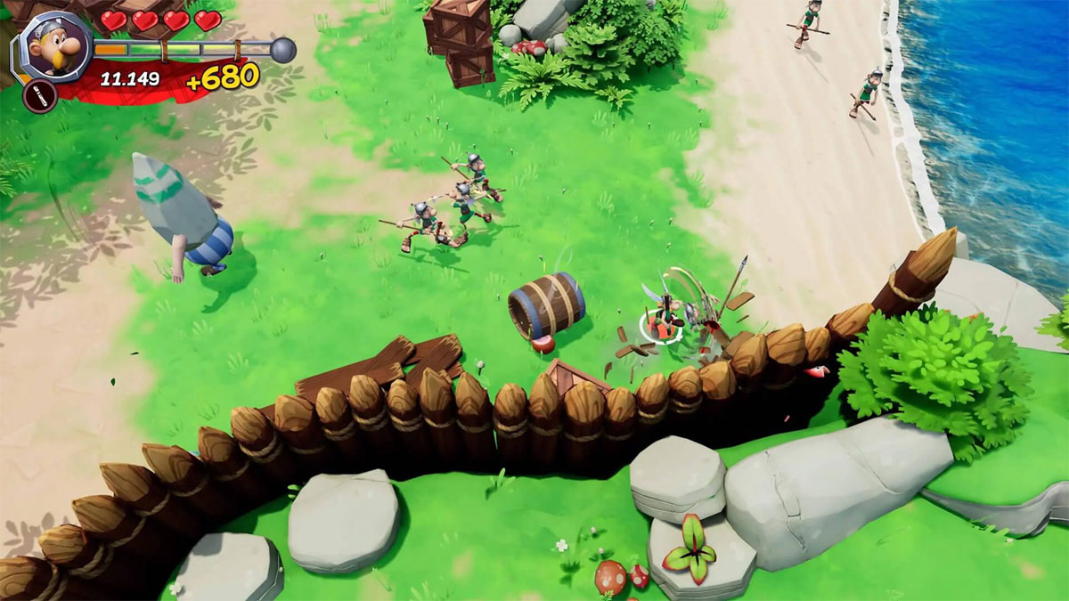 Asterix & Obelix XXXL: The Ram From Hibernia PS4 hra až pro 4 hráče