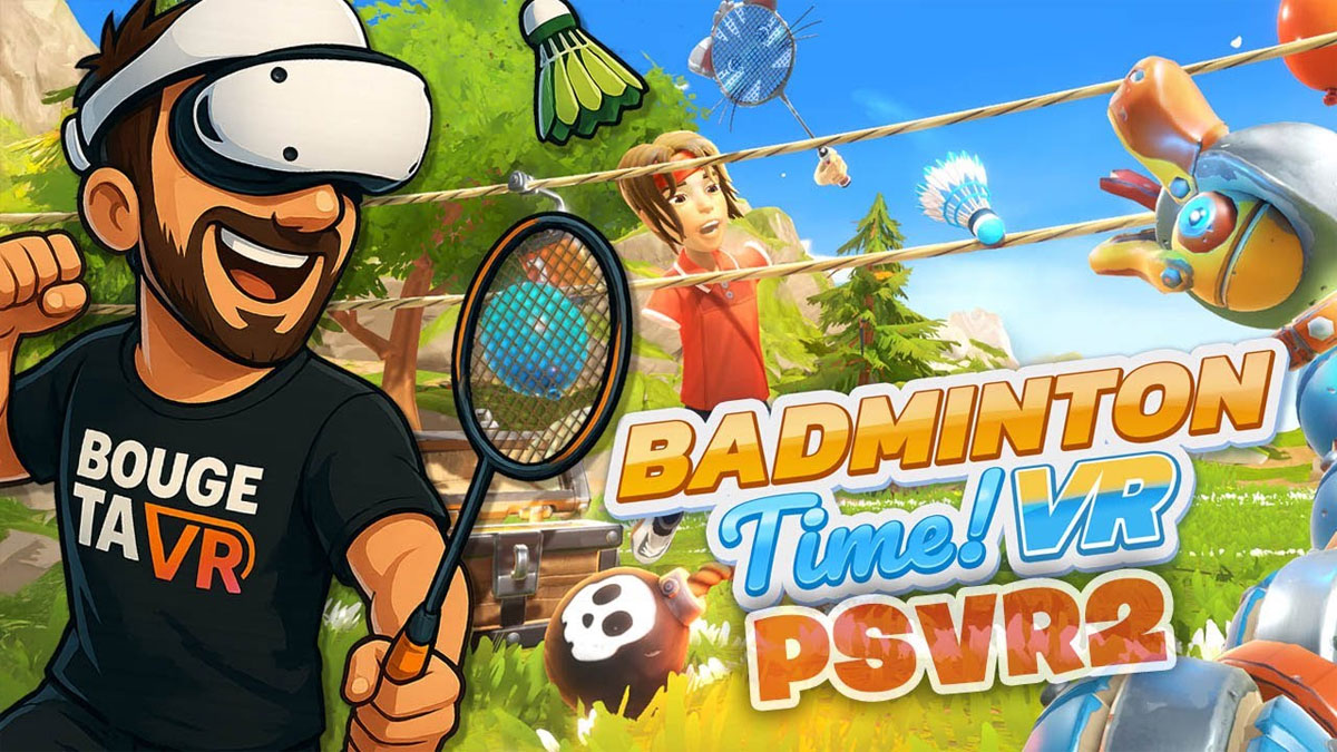 Badminton Time PS5 VR2 hra