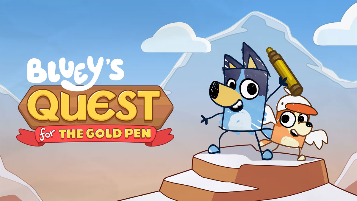 Bluey's Quest for the Gold Pen PS5 Bluey's Quest for the Gold Pen PS5