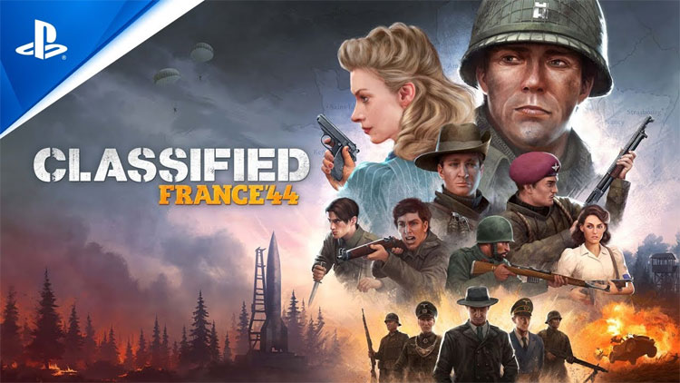 Classified: France 44 - taktická tahová stragerie z 2. sv. války na Playstation 5