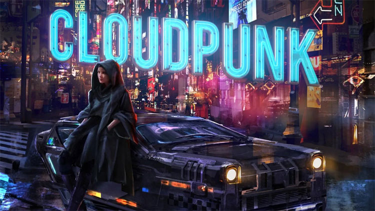 Cloudpunk hra na Playstation 4 Cloudpunk hra na Playstation 4