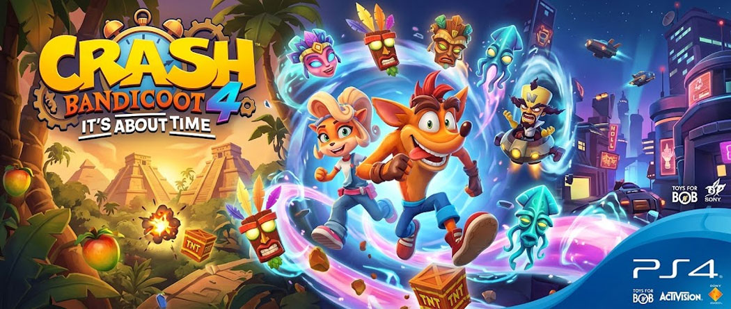 Crash Bandicoot 4 PS4 hra