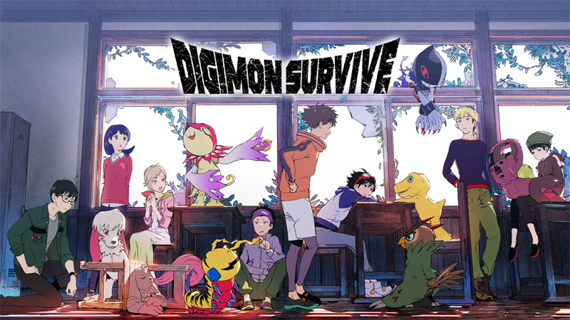 Digimon Survive akční anime rpg hra na Playstation 4