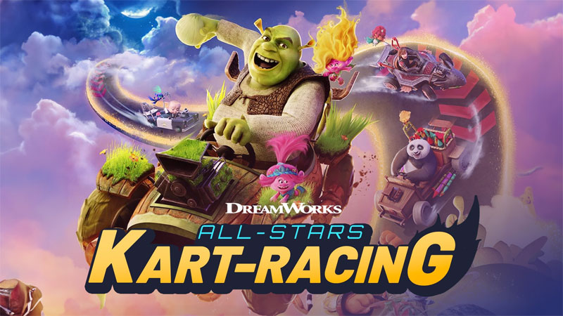 DreamWorks All-Star Kart Racing závodní dětská hra s motokárami na Playstation 5 DreamWorks All-Star Kart Racing závodní dětská hra s motokárami na Playstation 5