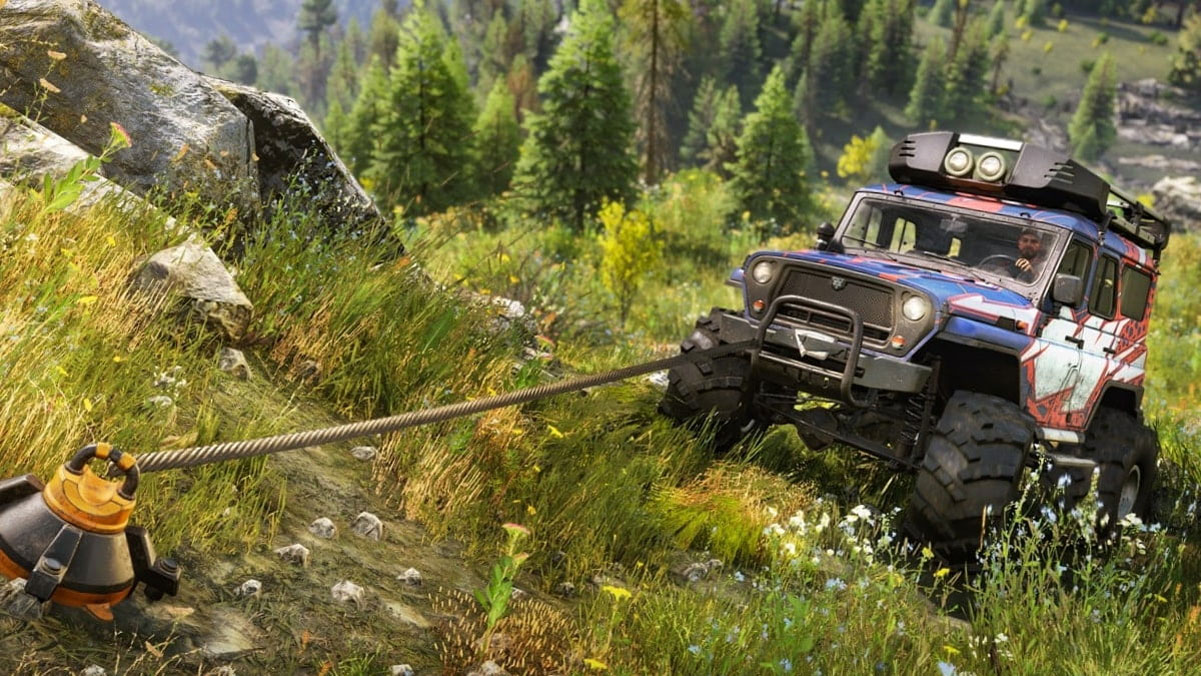 Expeditions: A MudRunner Game PS4 hra v češtině Expeditions: A MudRunner Game PS4 hra v češtině