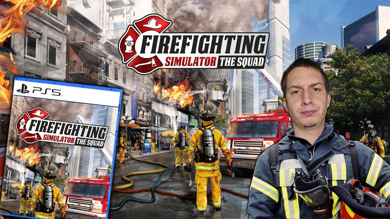 Firefighting Simulator The Squad - simulátor hasičů na Playstation 5 Firefighting Simulator The Squad - simulátor hasičů na Playstation 5