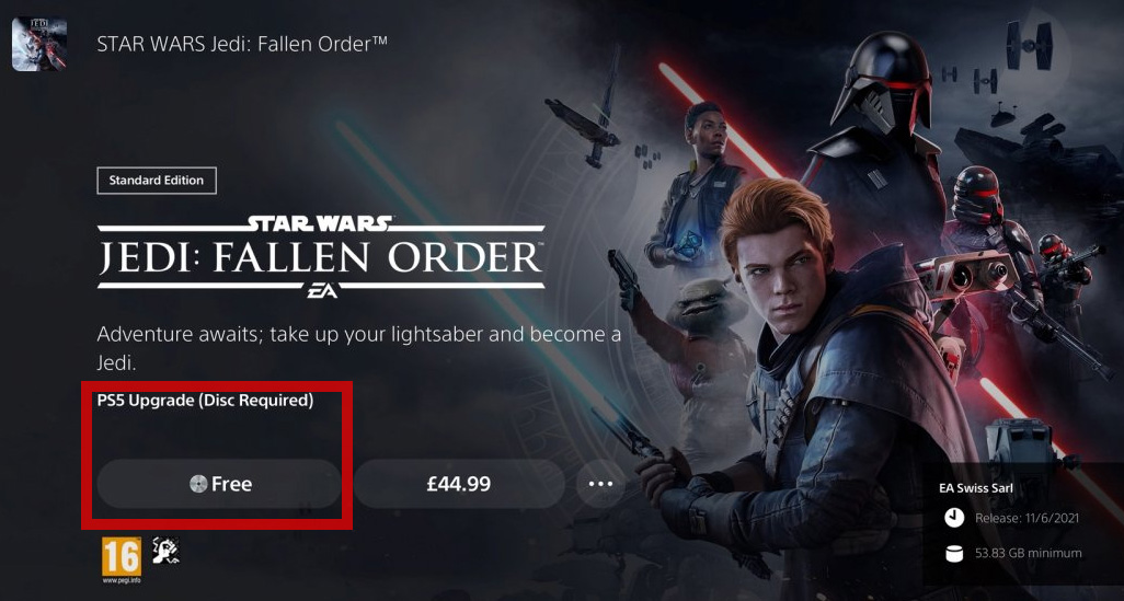 PS Store umožňuje u některých PS4 her zdarma stáhnout i verzi pro PS5