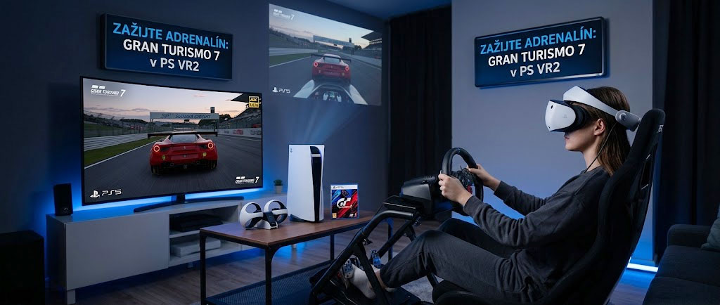 Gran Turismo 7 PS5 má plnou podporu hraní ve VR Gran Turismo 7 PS5 má plnou podporu hraní ve VR