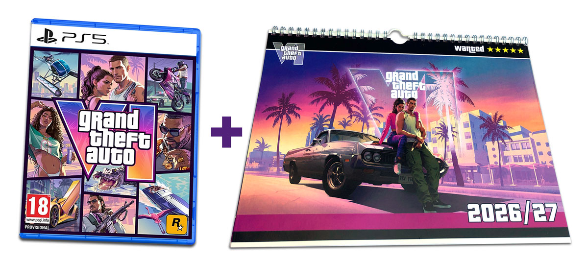 GTA 6 PS5 hra + unikátní fotokalendář