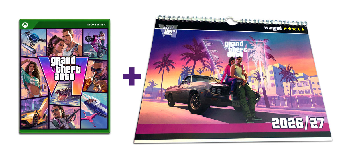 GTA 6 Xbox Series X/S hra + unikátní fotokalendář