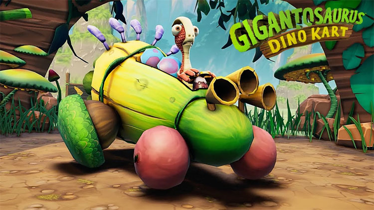 Gigantosaurus Dino Kart PS4 hra Gigantosaurus Dino Kart PS4 hra