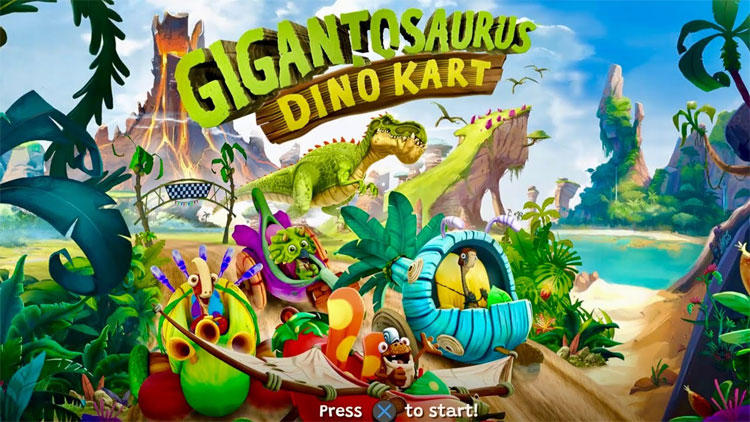 Gigantosaurus Dino Kart PS5 hra Gigantosaurus Dino Kart PS5 hra