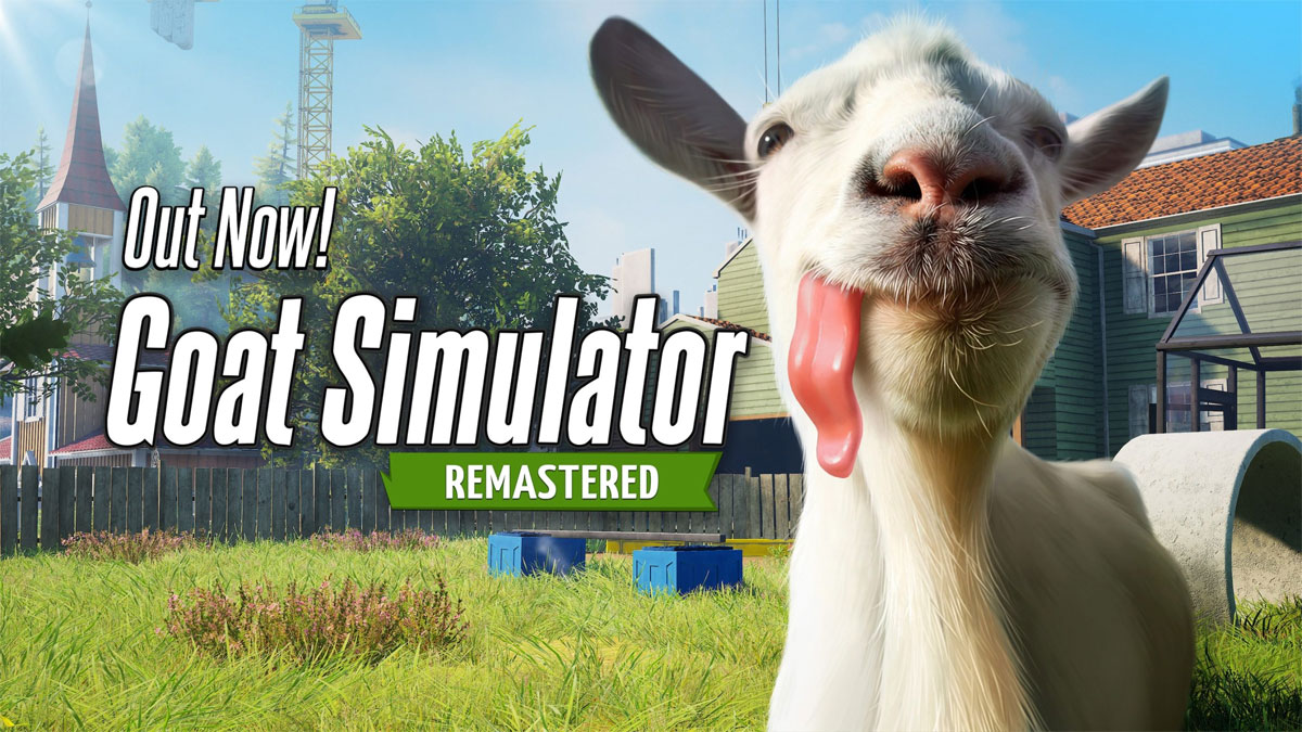 Goat Simulator: Remastered PS5 hra Goat Simulator: Remastered PS5 hra