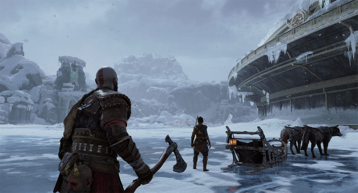 parádní akční řežba God of War Ragnarok PS5 v češtině God of War Ragnarok PS5 akční hra skladem v češtině