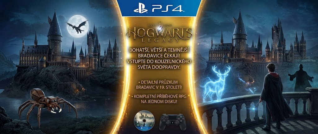 Hogwarts Legacy PS4 hra z Bradavic