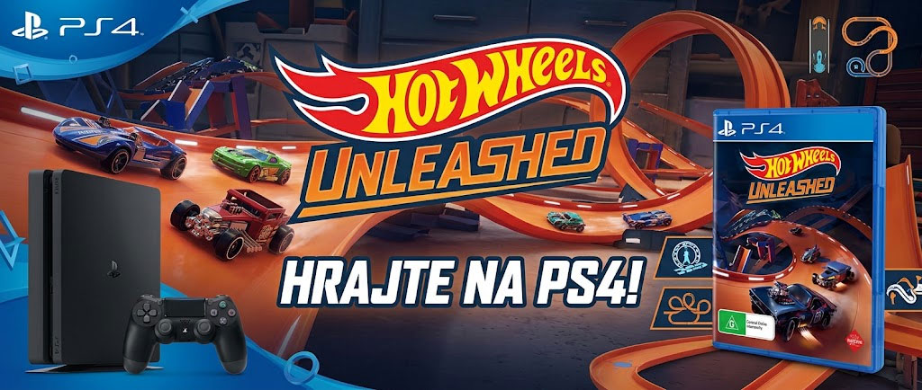 Hot Wheels Unleashed PS4 - arkádové závody angličáků
