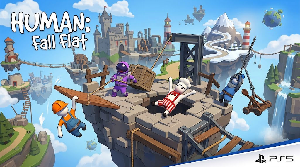 Human Fall Flat PS5 hra