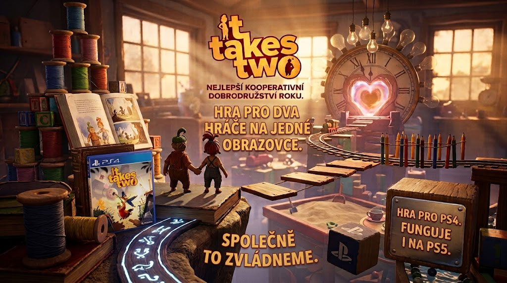 It Takes Two PS4 hra funguje i na PS5