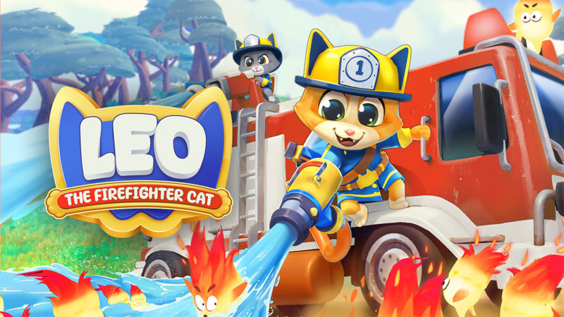 Leo the Firefighter Cat dětská hra na Playstation 5 Leo the Firefighter Cat dětská hra na Playstation 5