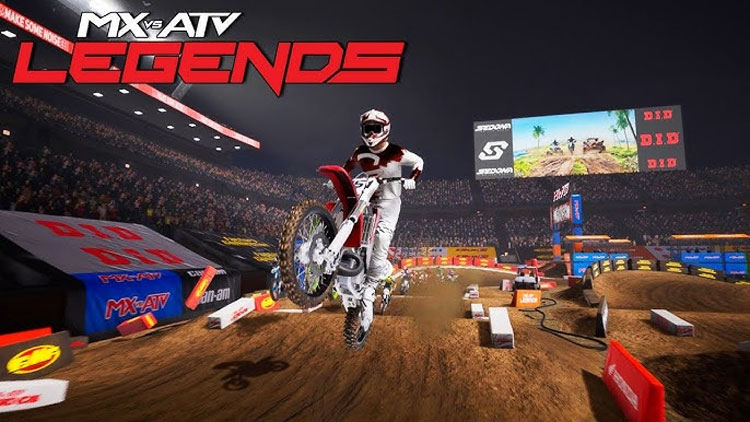MX vs ATV Legends hra na Playstation 4 MX vs ATV Legends hra na PS4