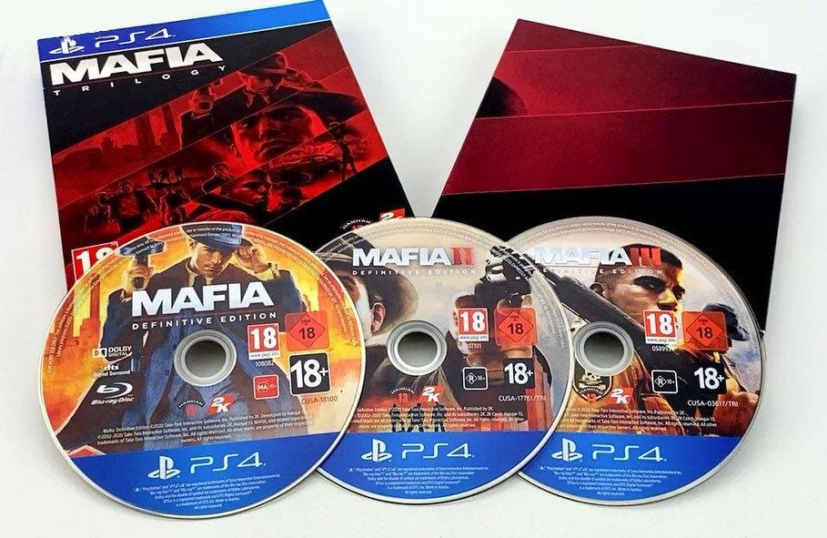 Mafia Trilogy CZ - balík tří her na Playstation 4 v češtině Mafia Trilogy PS4 - tři legendární akční gangsterky na Playstation 4 v češtině!