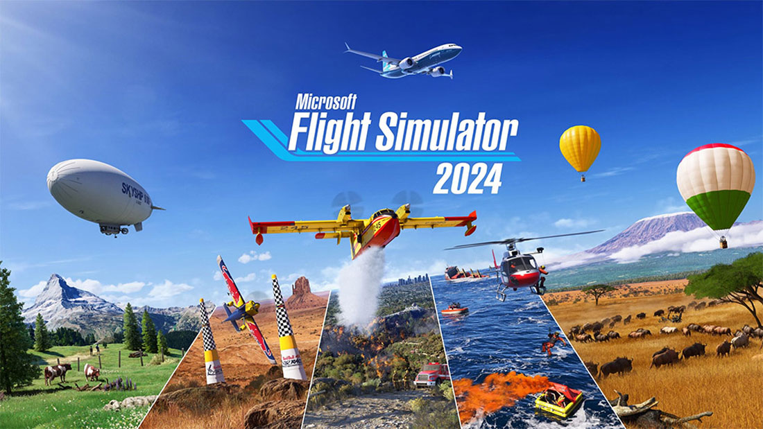 Microsoft Flight Simulator 2024 PS5 hra Microsoft Flight Simulator 2024 PS5 hra