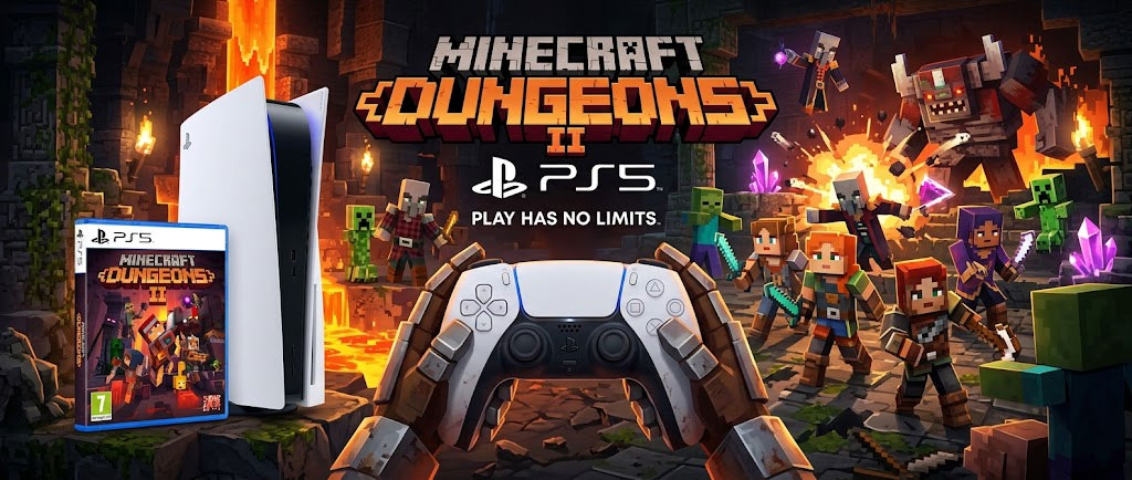Minecraft Dungeons 2 PS5 hra
