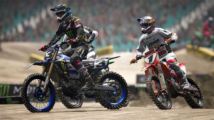 Monster Energy Supercross 6 hra na Playstation 4 Monster Energy Supercross 6 hra na PS4