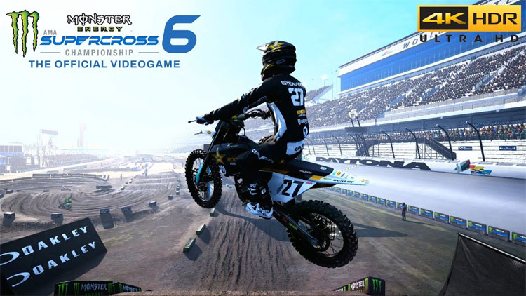 Monster Energy Supercross 6 hra na Playstation 5