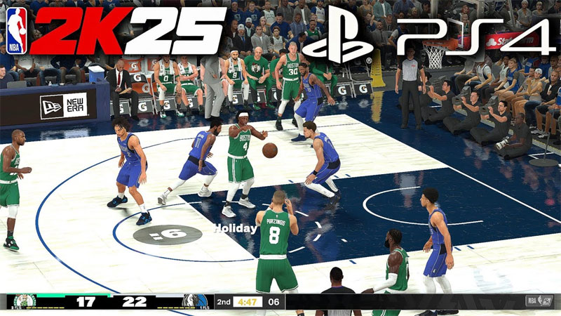 NBA 2K25 poslední basketbal na Playstation 4 s NBA licencí NBA 2K25 poslední basketbal na Playstation 4 s NBA licencí