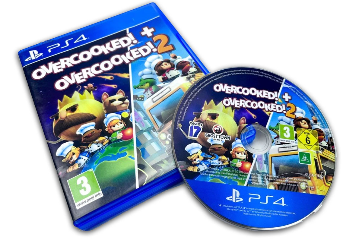Overcooked! + Overcooked! 2 Double Pack PS4 hra