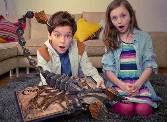 Wonderboook PS3 hry - augmentovaná realita s PS3 kamerou a Move ovladačem