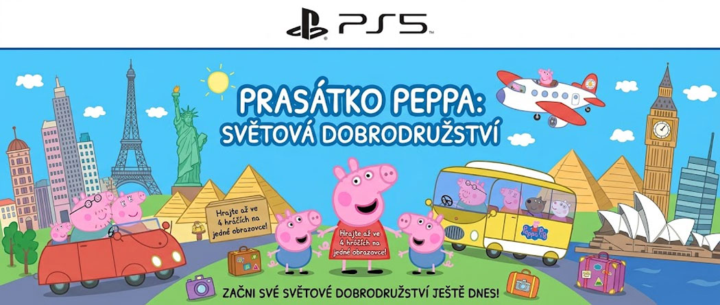 Peppa Pig World Adventures PS5 hra