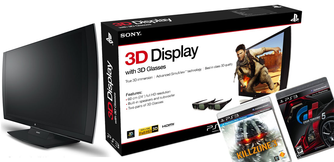 Sony 3D Playstation TV s 3D obrazem
