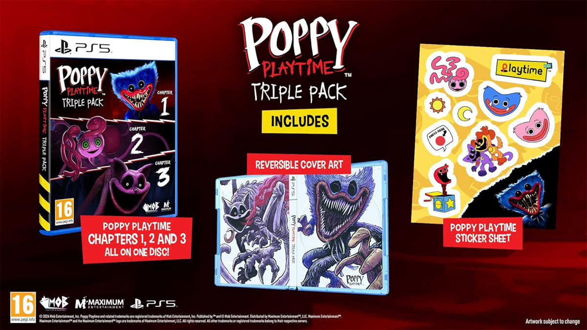 Poppy Playtime Triple Pack PS5 hra