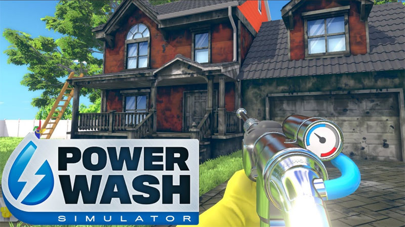 PowerWash Simulator hra na Playstation 4 PowerWash Simulator hra na Playstation 4