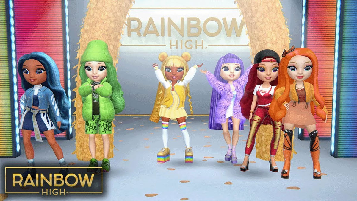 Rainbow High Runway Rush PS5 hra Rainbow High Runway Rush PS5 hra