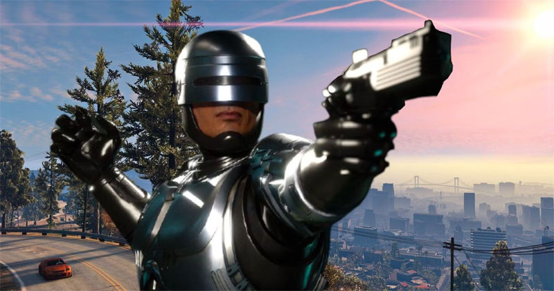 Robocop Rogue City hra na Playstation 5