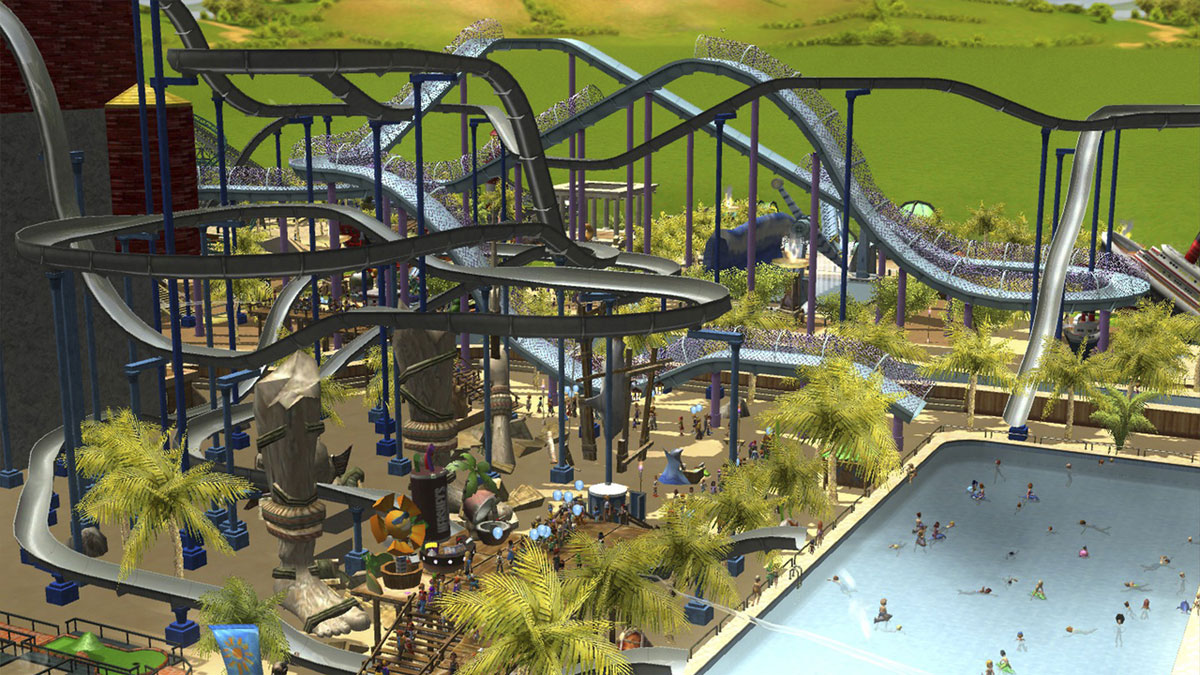 RollerCoaster Tycoon 3: Complete Edition PS5 hra RollerCoaster Tycoon 3: Complete Edition PS5 hra