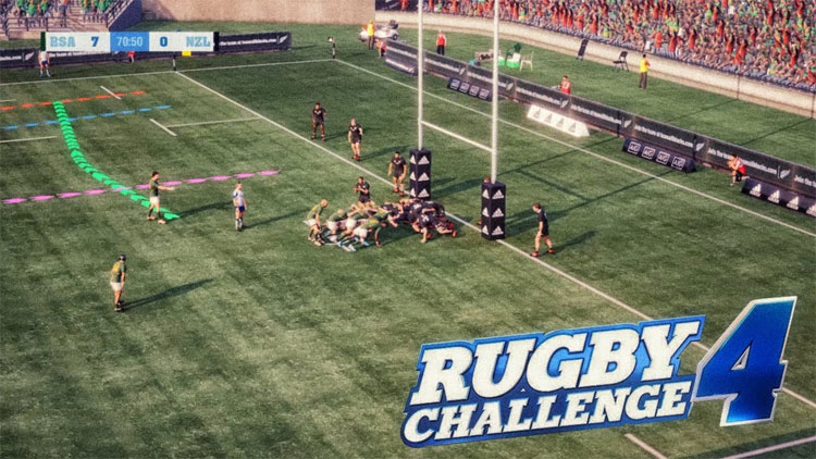 Rugby Challenge 4 PS4 hra Rugby Challenge 4 PS4 hra