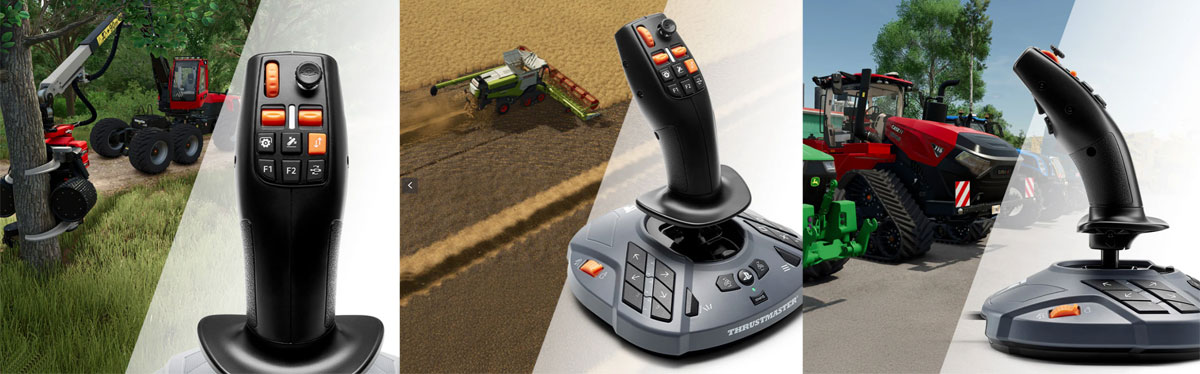 Farming Simulator 25 joystick na PS5