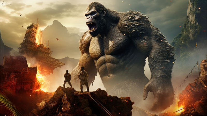 Skull Island: Rise of Kong hra na PS4